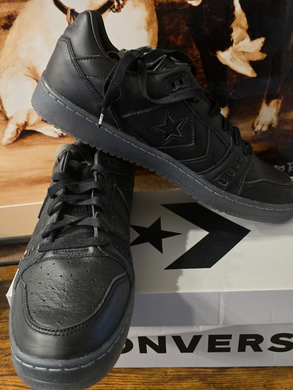 Converse CONS AS-1 Pro Alexis Sablone Leather Black Men's Shoes Sz 13 A08853C